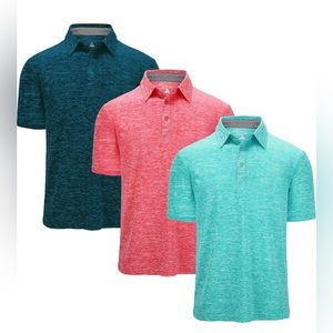3 Pack Men’s Golf Shirts